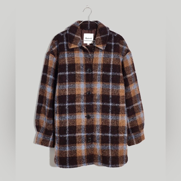 NWT Belrose Shirt-Jacket in Cassel Plaid